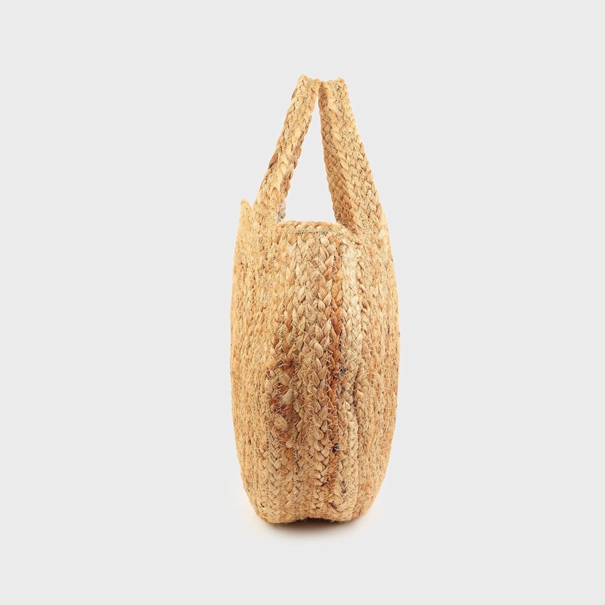 Tote Bag | Jute Hand Bag | Round Tote Bag | Beach Bag | Woven Bag - Image 2